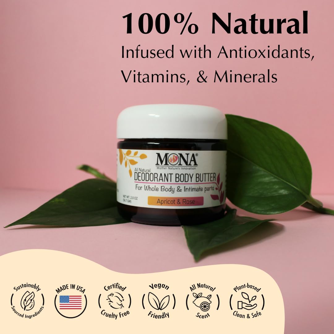 MONA natural ingredients packaging emphasizes a clean, additive-free formula.