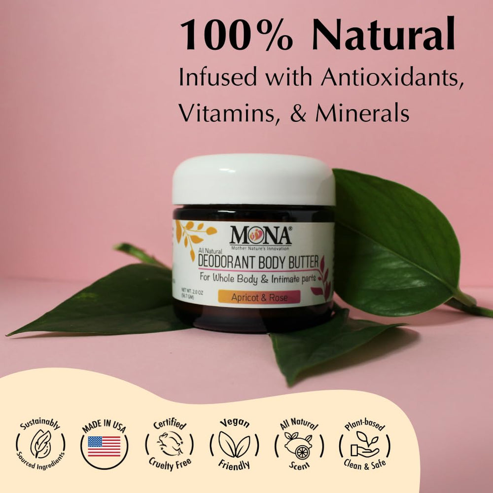 MONA natural ingredients packaging emphasizes a clean, additive-free formula.