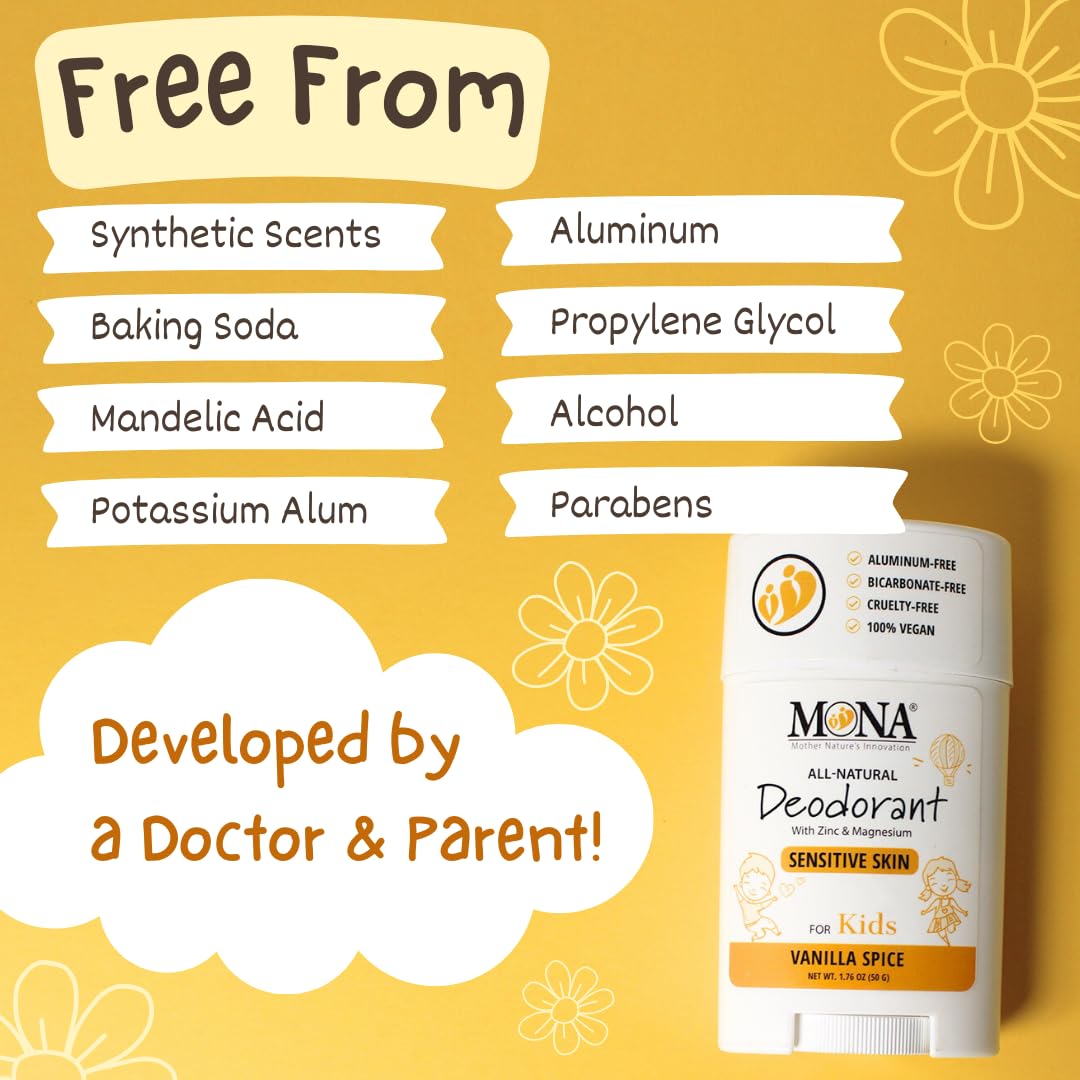 Handmade in Massachusetts MONA deodorant crafted in small batches