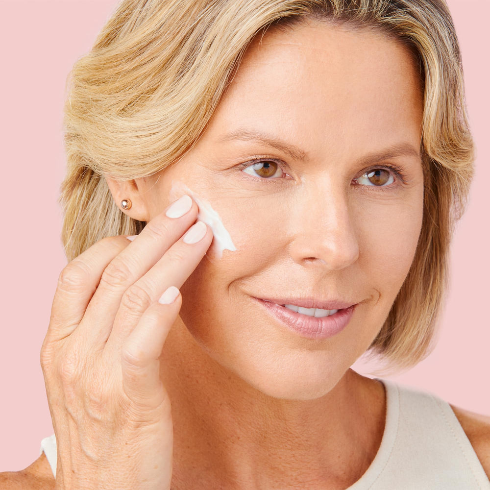 MONAT Be Gentle Nourishing Moisturizer in a daily routine setup with SPF pairing