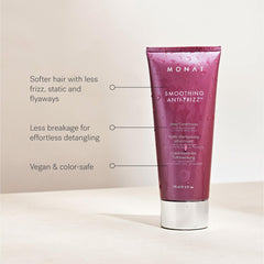 MONAT Desert Date Oil close-up highlighting nourishing botanicals for hair moisture.