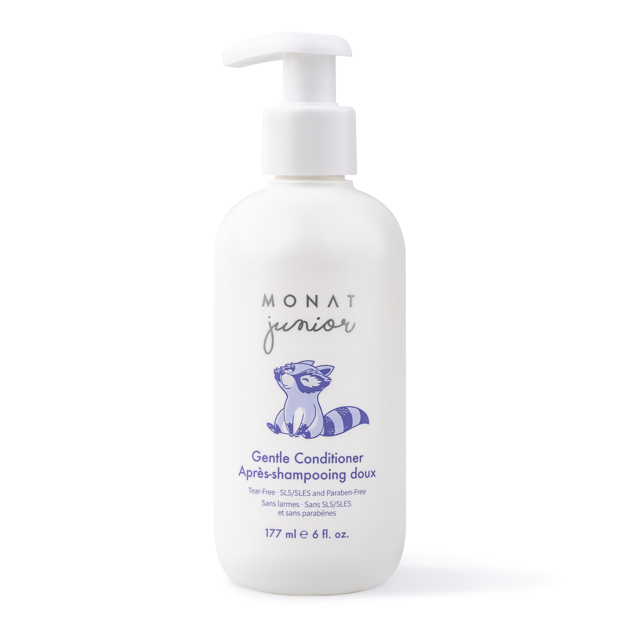 MONAT Junior Gentle Conditioner bottle front, tear-free kid friendly formula