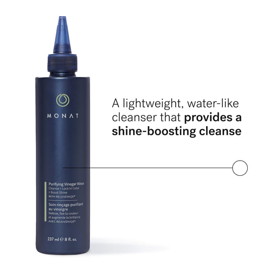 MONAT makeup remover balm being applied to dry skin to remove makeup gently