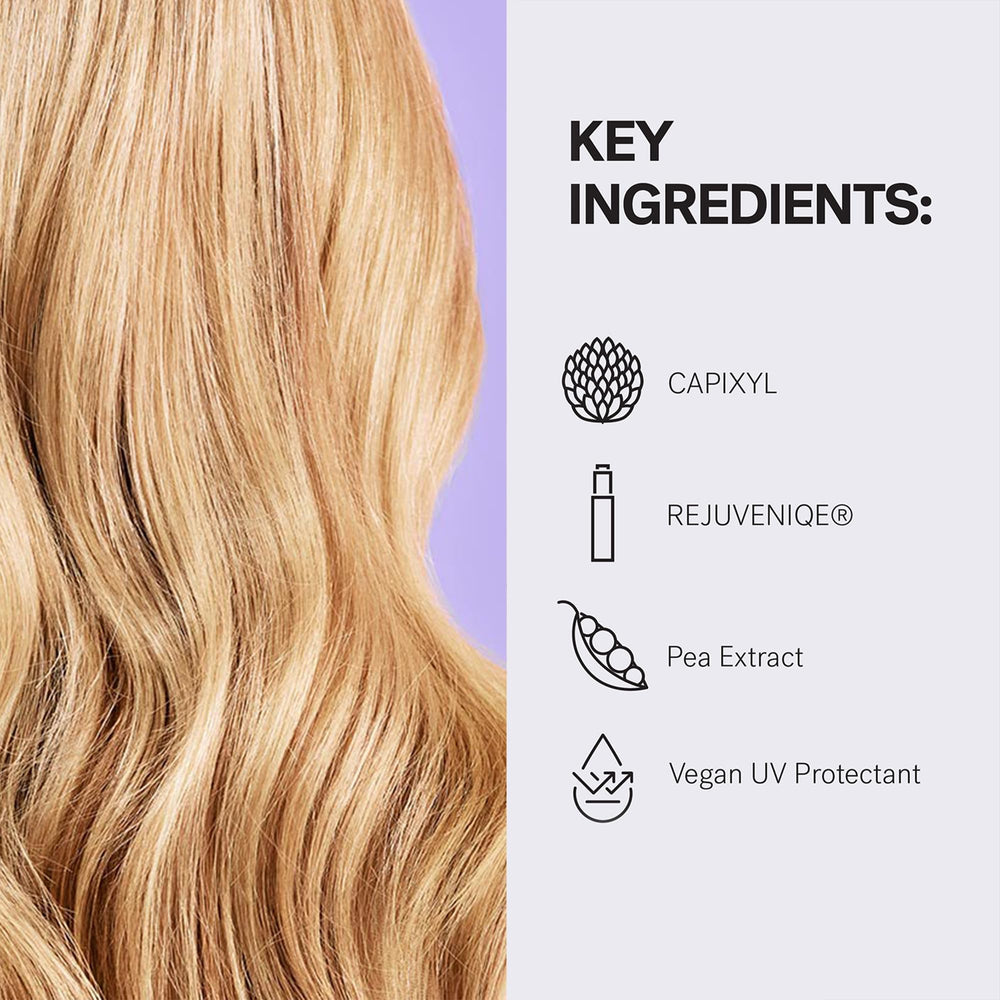MONAT Restyle Taffy shine finish enhances final hairstyle.