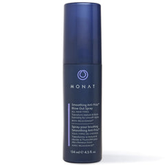 MONAT Smoothing Anti-Frizz Blowout Bottle delivers sleek, frizz-free hair with a glossy finish.