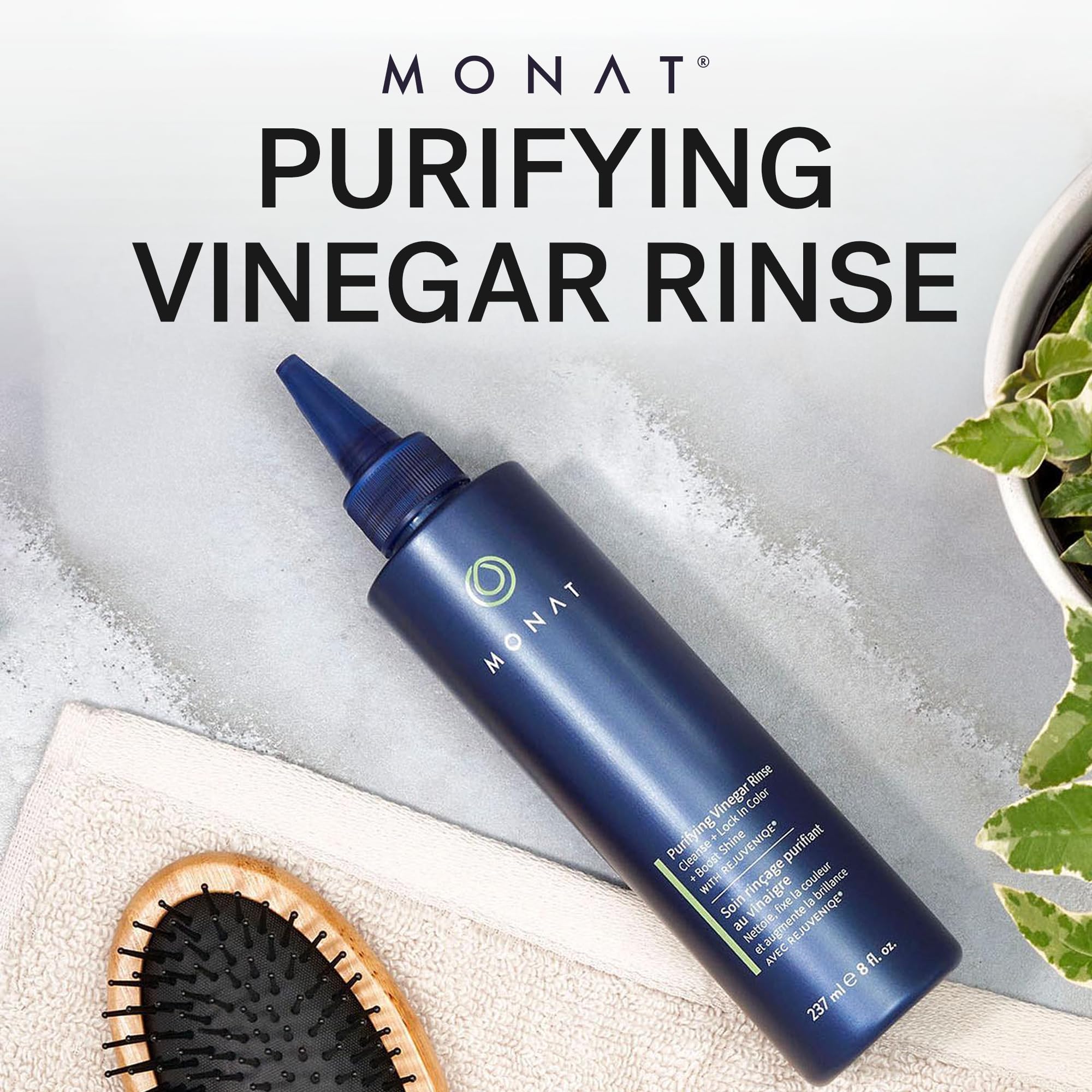 MONAT formula leaves skin soft and hydrated after cleansing