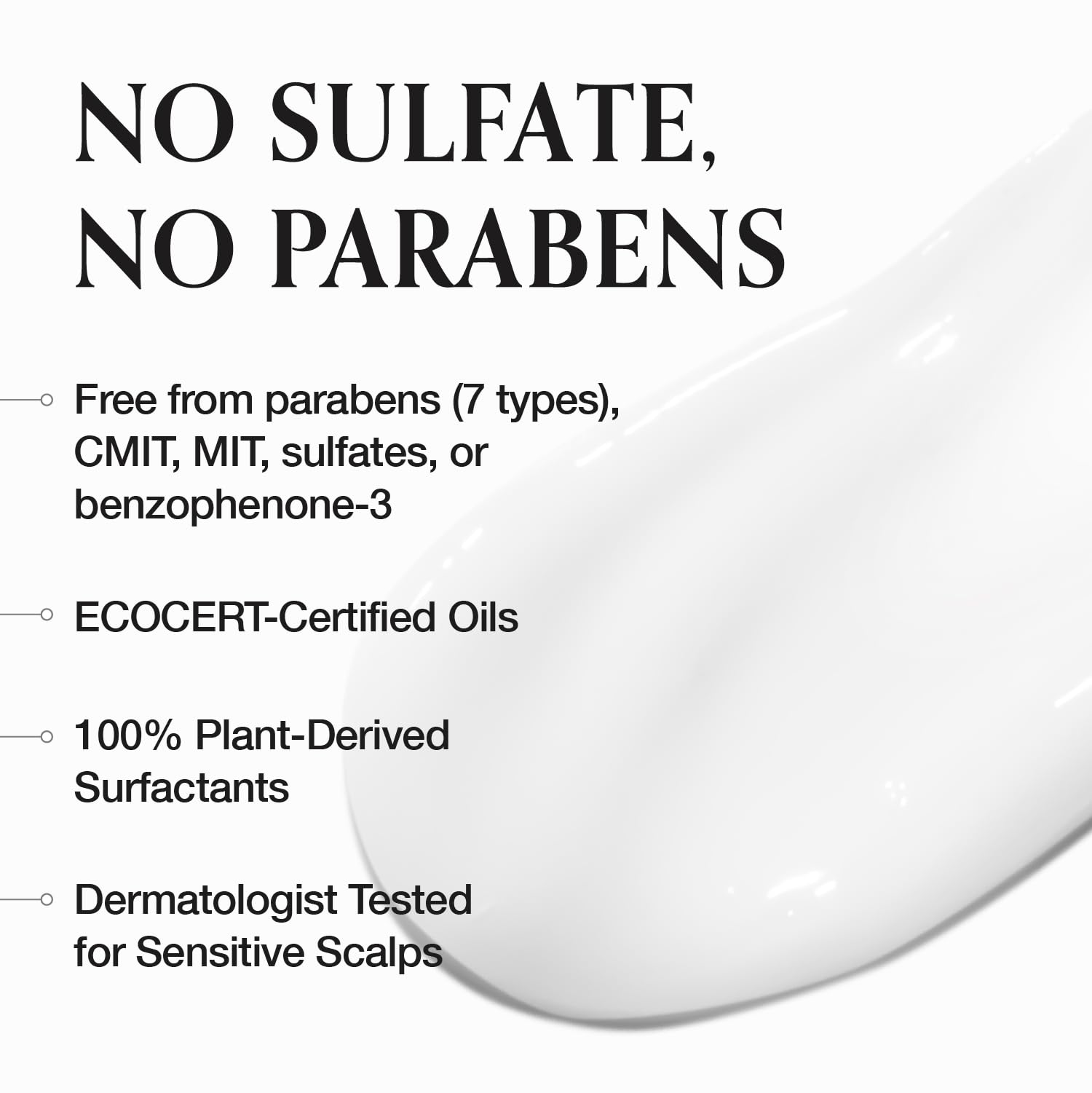 After application, Velvet Hair Treatment provides a glossy, healthy-looking finish.