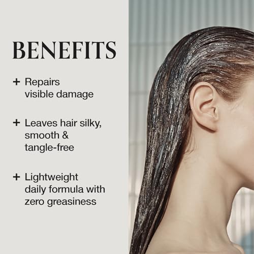 Close-up of Velvet Hair Treatment texture showing quick-absorption watery serum.