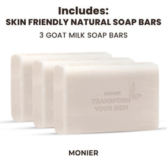 MONIER lavender fragrance soap bar releasing soft scent during use