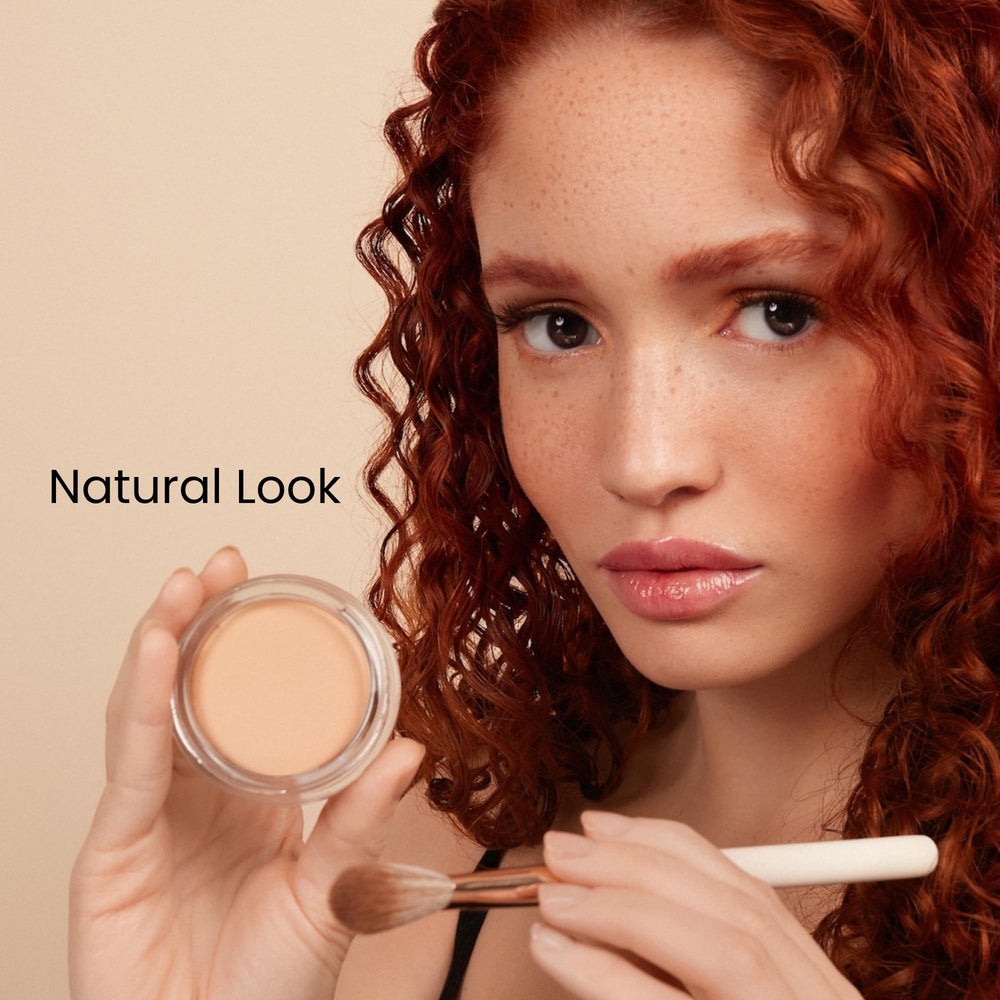 Monika Blunder Beauty Blunder Cover Foundation concealer duo applied for easy spot coverage