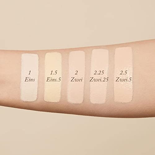 Monika Blunder Beauty Blunder Cover swatches show buildable shade range.