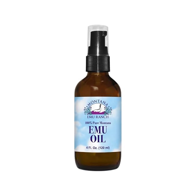 Montana Emu Ranch Emu Oil prepared for daily skincare routines and nourishment
