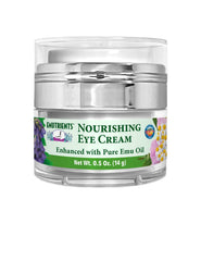 Montana Emu Ranch eye cream packaging highlights premium care for sensitive skin.