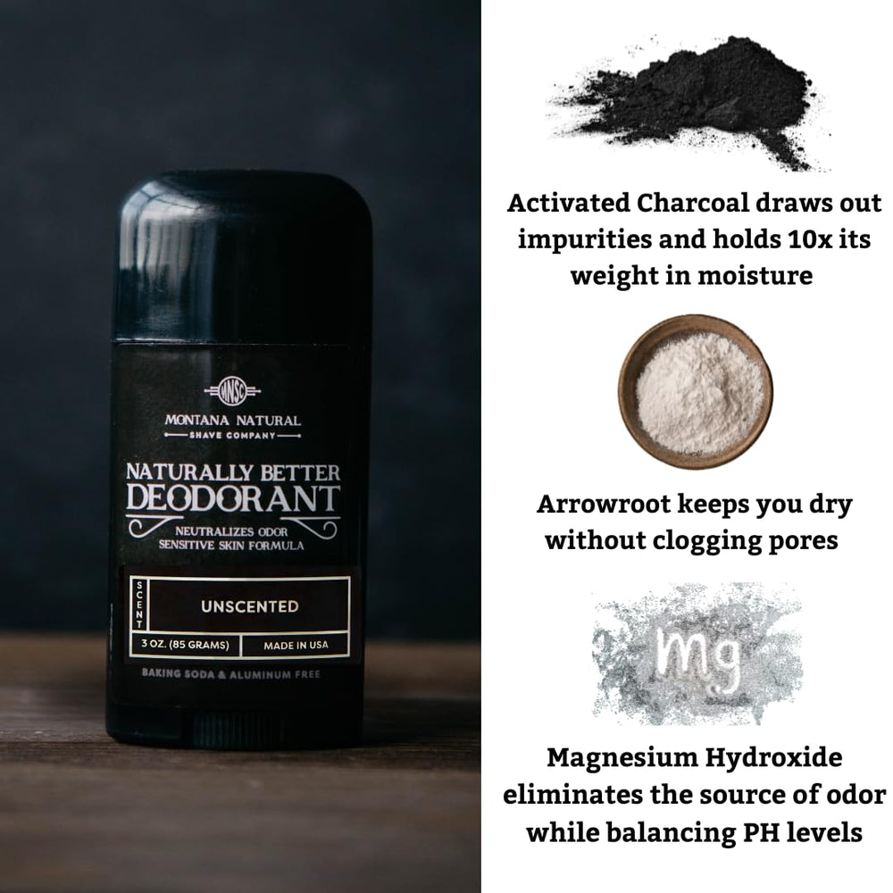 MNSC magnesium hydroxide texture showing gentle pH balance by Montana Natural Shave Company