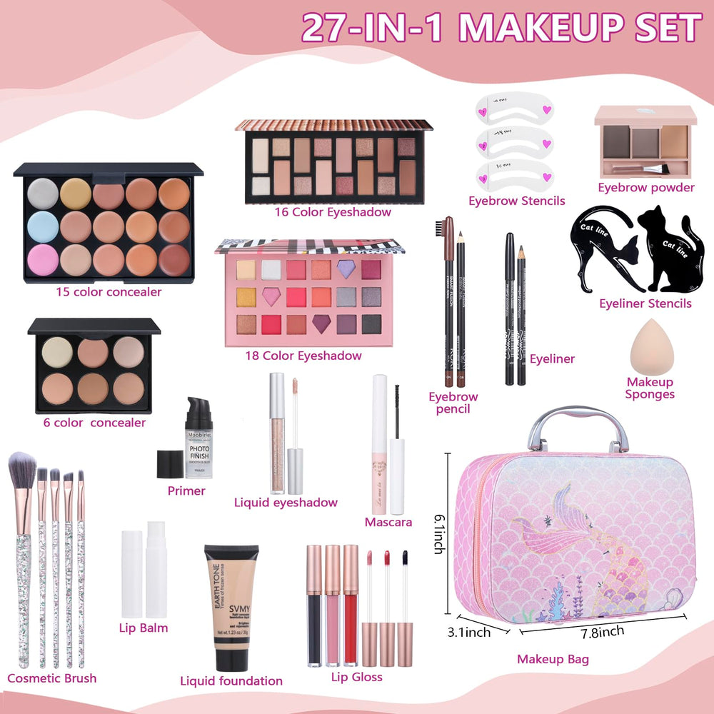 Moobirlet eyeshadow palettes with 56 shades for versatile looks.