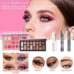 Moobirlet foundation and concealer set provides a seamless base.