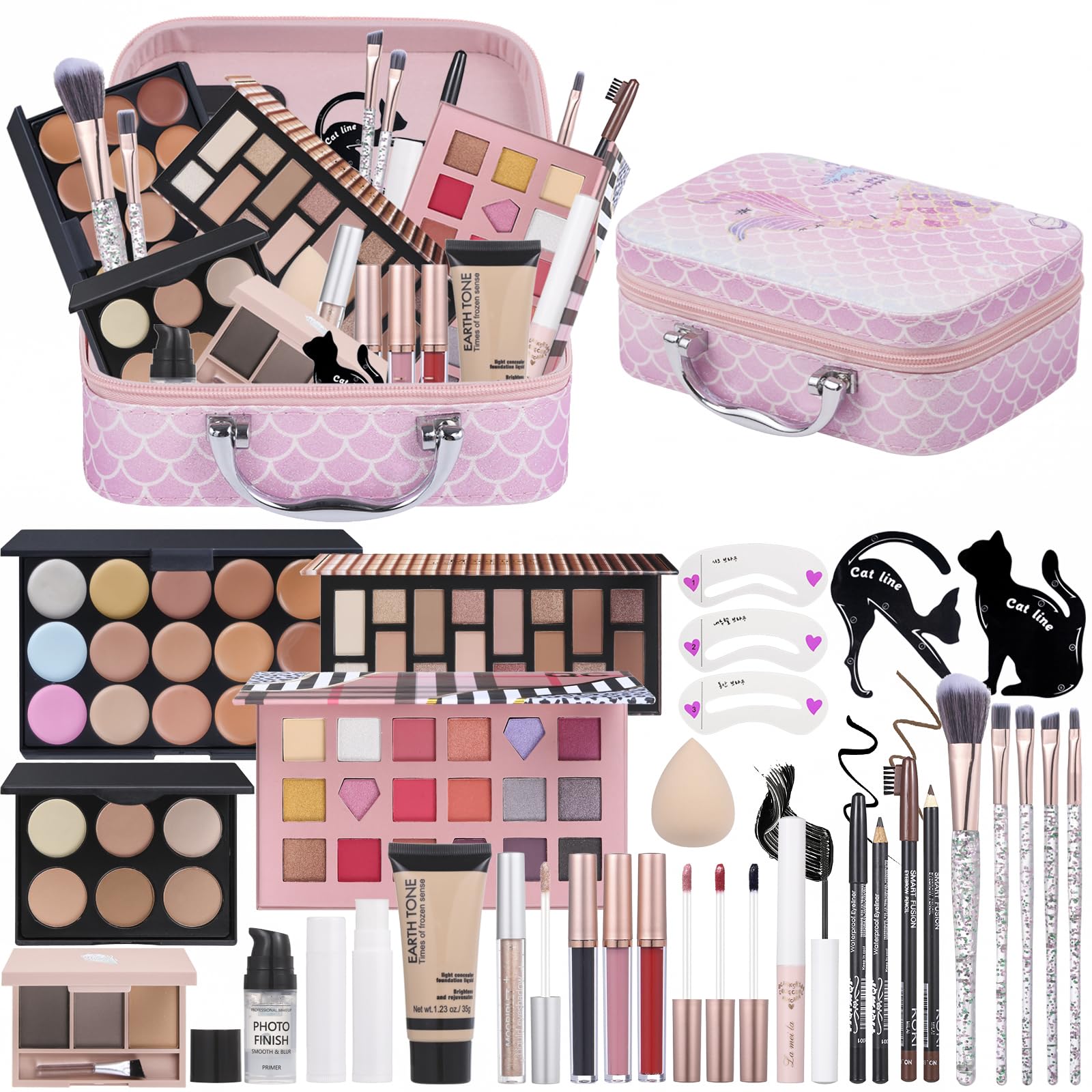 Moobirlet makeup kit travel case shown for on-the-go organization.