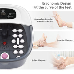 MoodRelish foot spa medicine box for adding herbs or salts during soak.