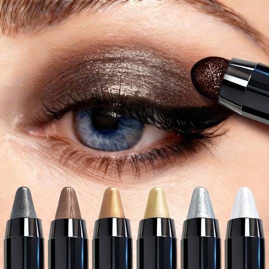 MooGlamor retractable eyeshadow stick design for easy on-the-go touch-ups.