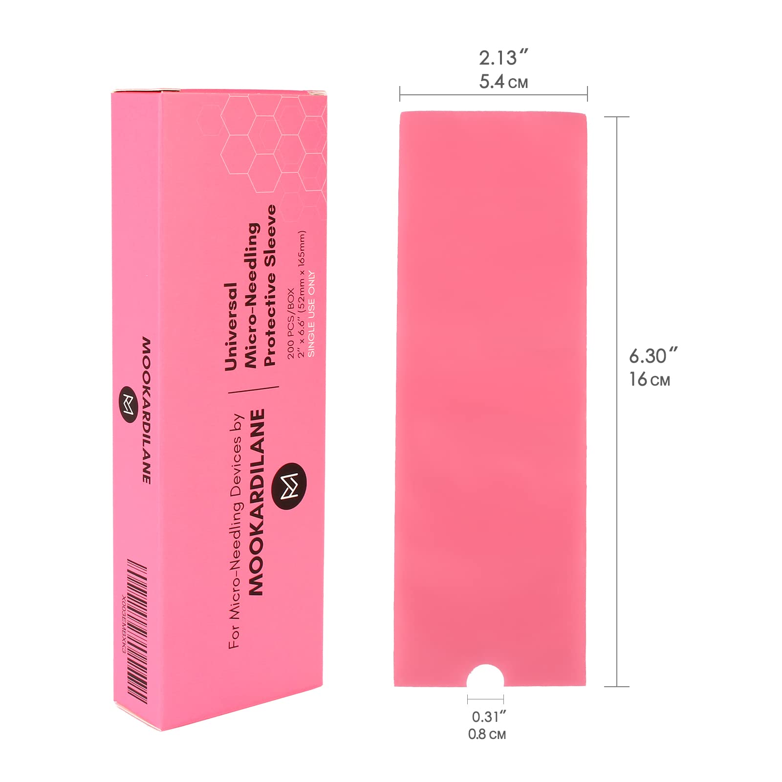 Sleeve size 6.3 by 2.13 inches fits standard pen types.