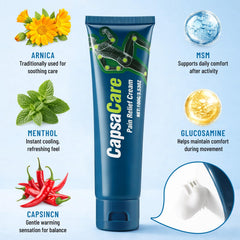 MOOMARTO CapsaCare non-greasy texture for easy, lasting comfort.