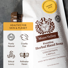 Moon Valley Organics eco-friendly packaging reduces plastic waste