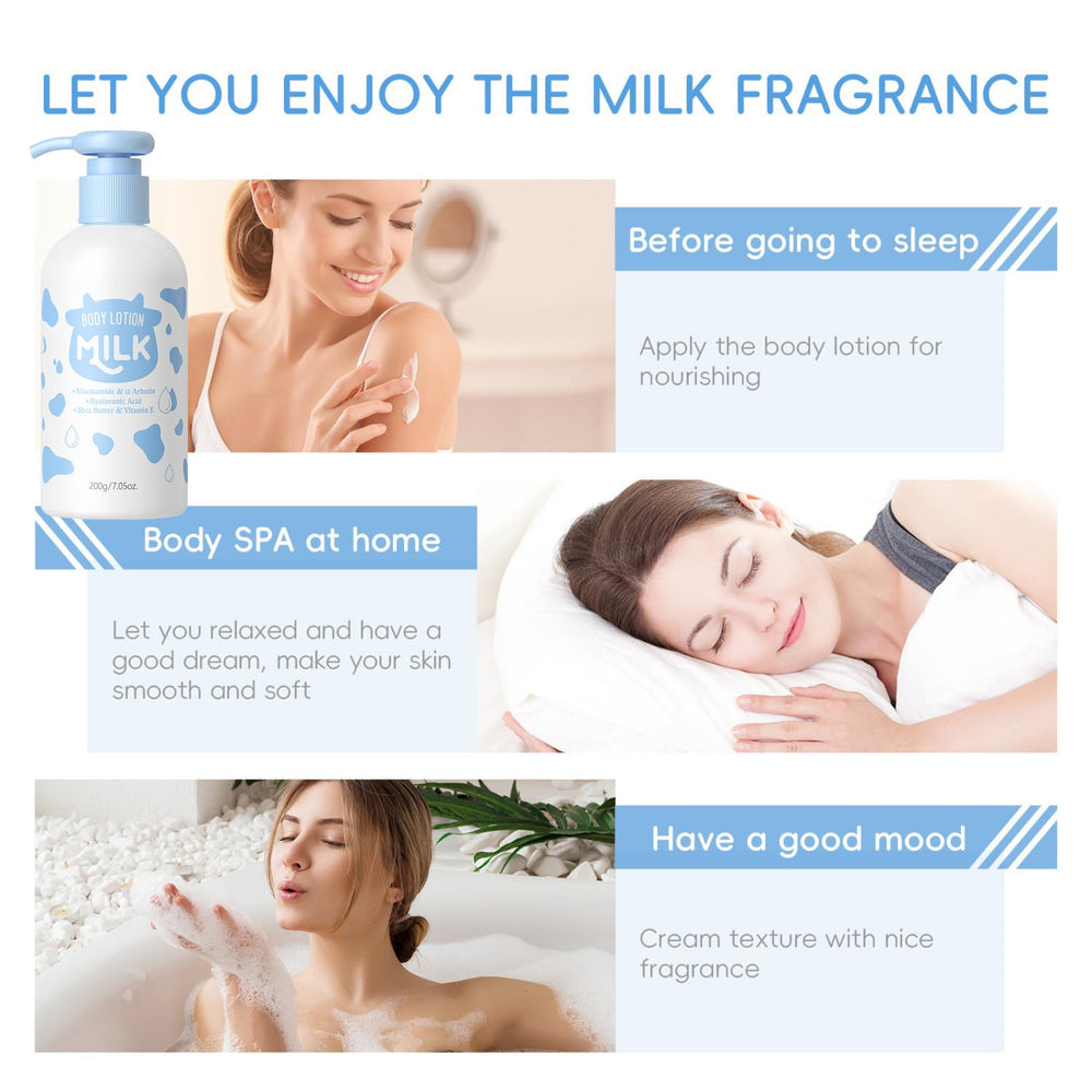 Moongaze Milk Skincare Set gift packaging image ideal for birthdays and sleepovers