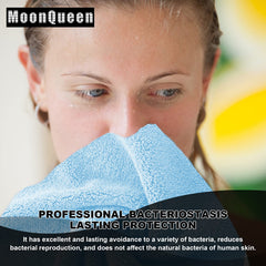 MOONQUEEN hypoallergenic skin-friendly cloths reduce irritation during cleansing