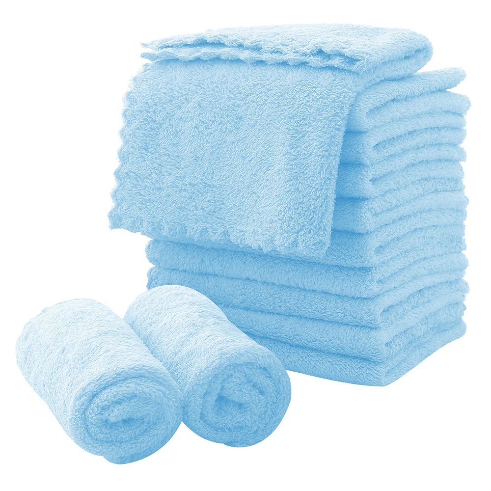 MOONQUEEN microfiber face cloths with soft texture for gentle makeup removal