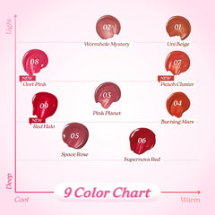 Moonshot Korea Conscious Fit Mellow Lip Stain color stay from first swipe.