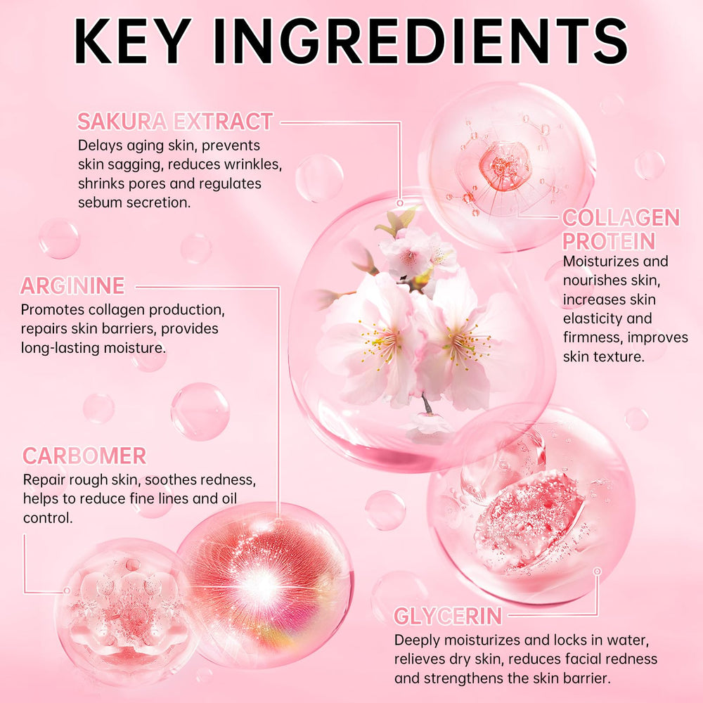 Mopayzer Collagen Sakura toner: balanced hydration and refined pores