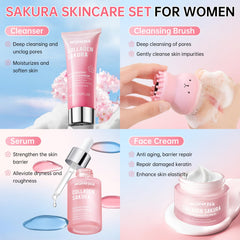 Mopayzer Sakura cream jar offering deep hydration and smoothing for skin