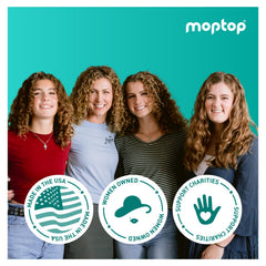 MopTop Curl Cream 6oz junk-free formula nourishes without harsh additives.