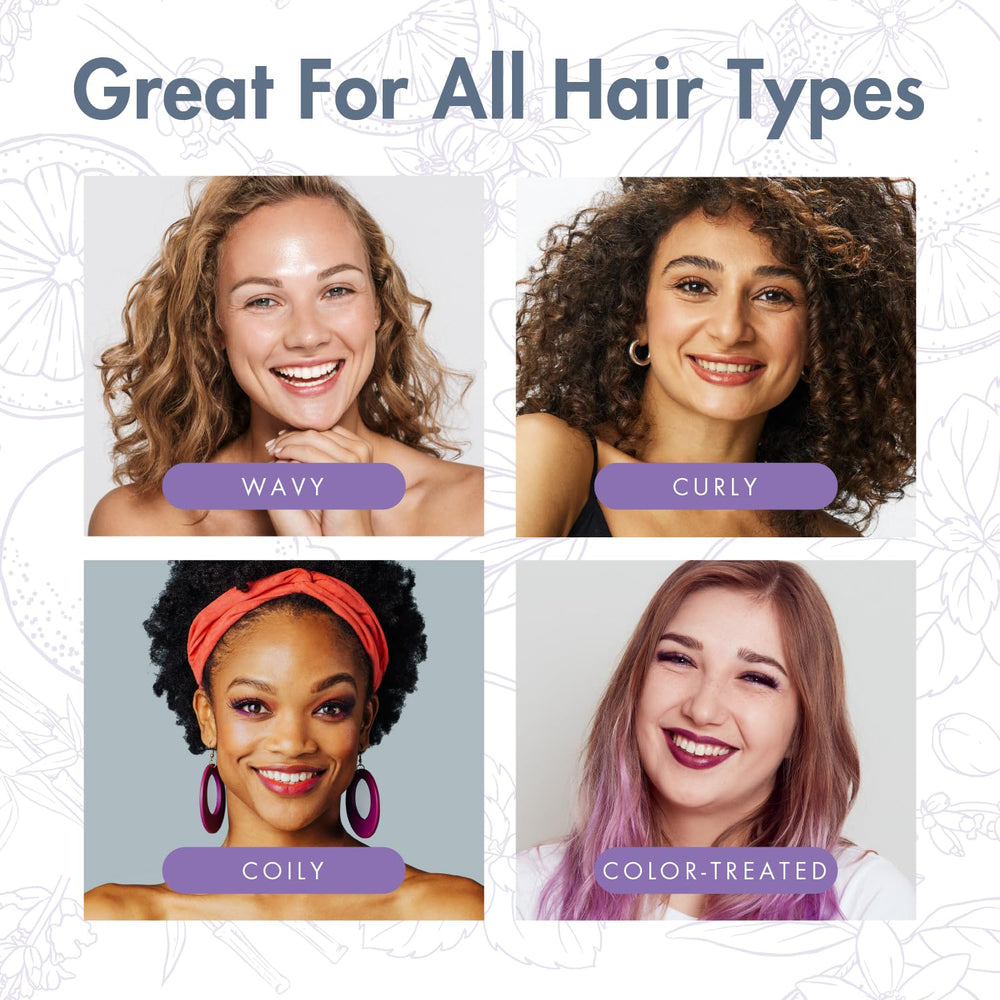 Shine and manageability enhanced by MopTop deep conditioner on hair.