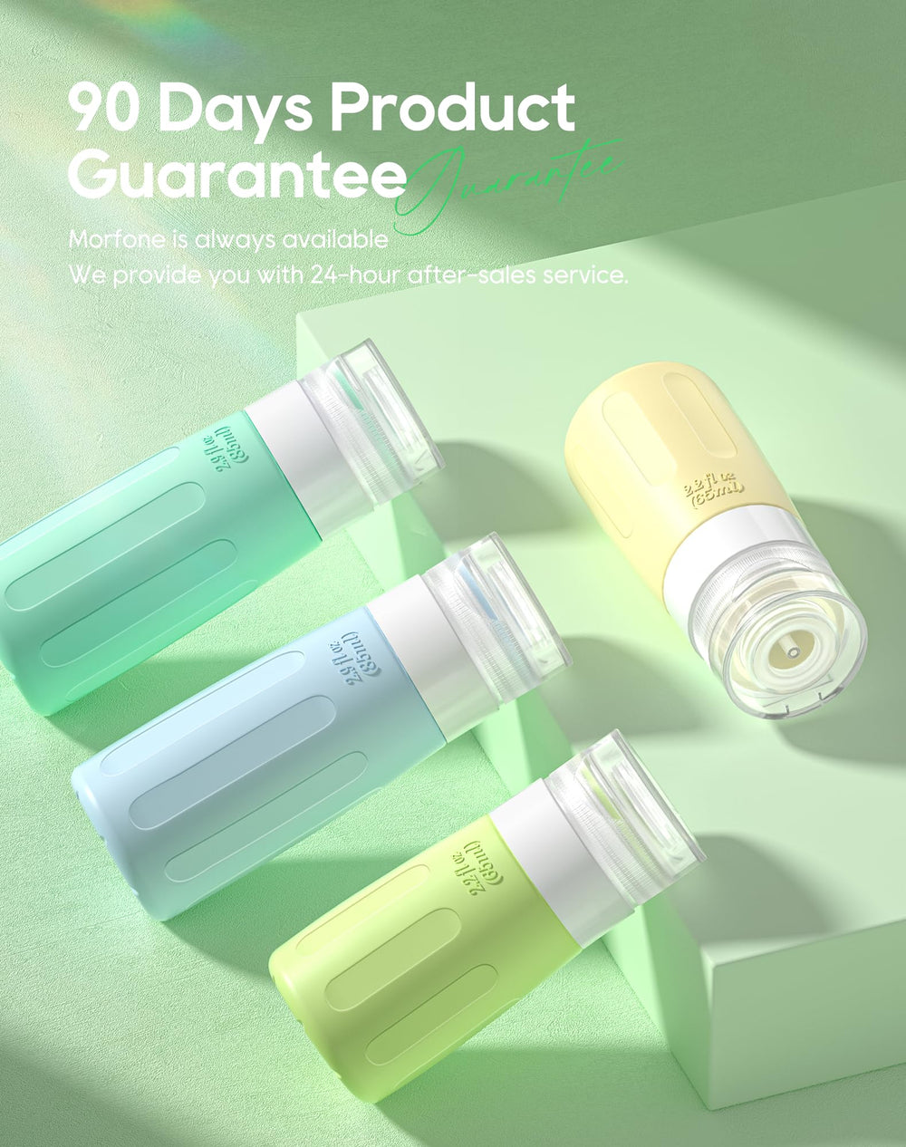 Morfone TSA-approved travel kit ready in compact case