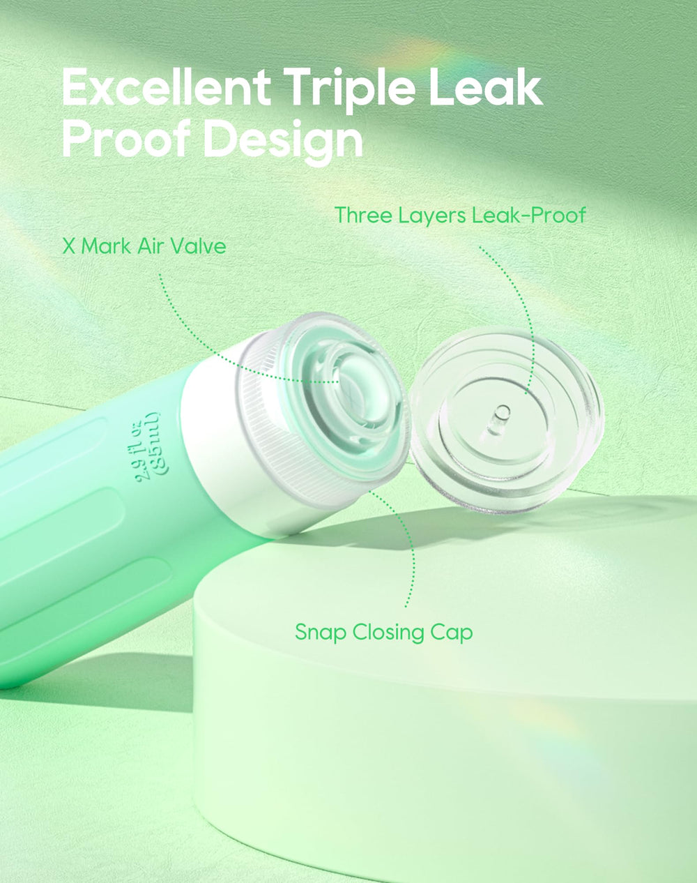 Morfone wide-opening bottles image highlights easy filling for shampoo and lotion