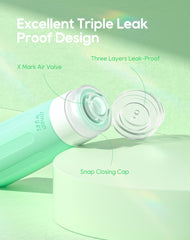 Morfone wide-opening bottles image highlights easy filling for shampoo and lotion