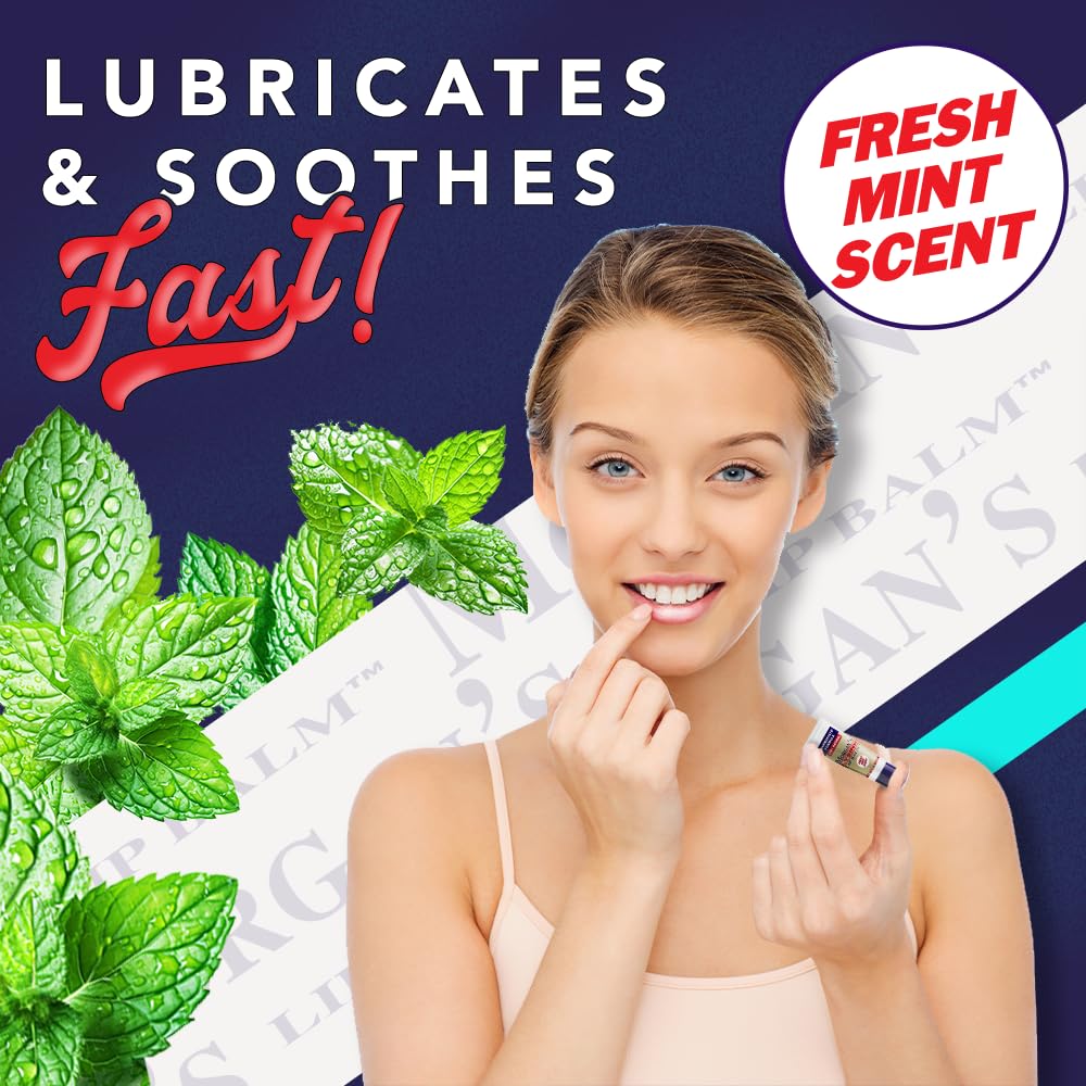 Morgan's Lysine Lip Balm pharmacist-formulated blend in premium packaging