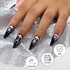 Morily medium-length nails offer quick, reusable wear with proper glue.