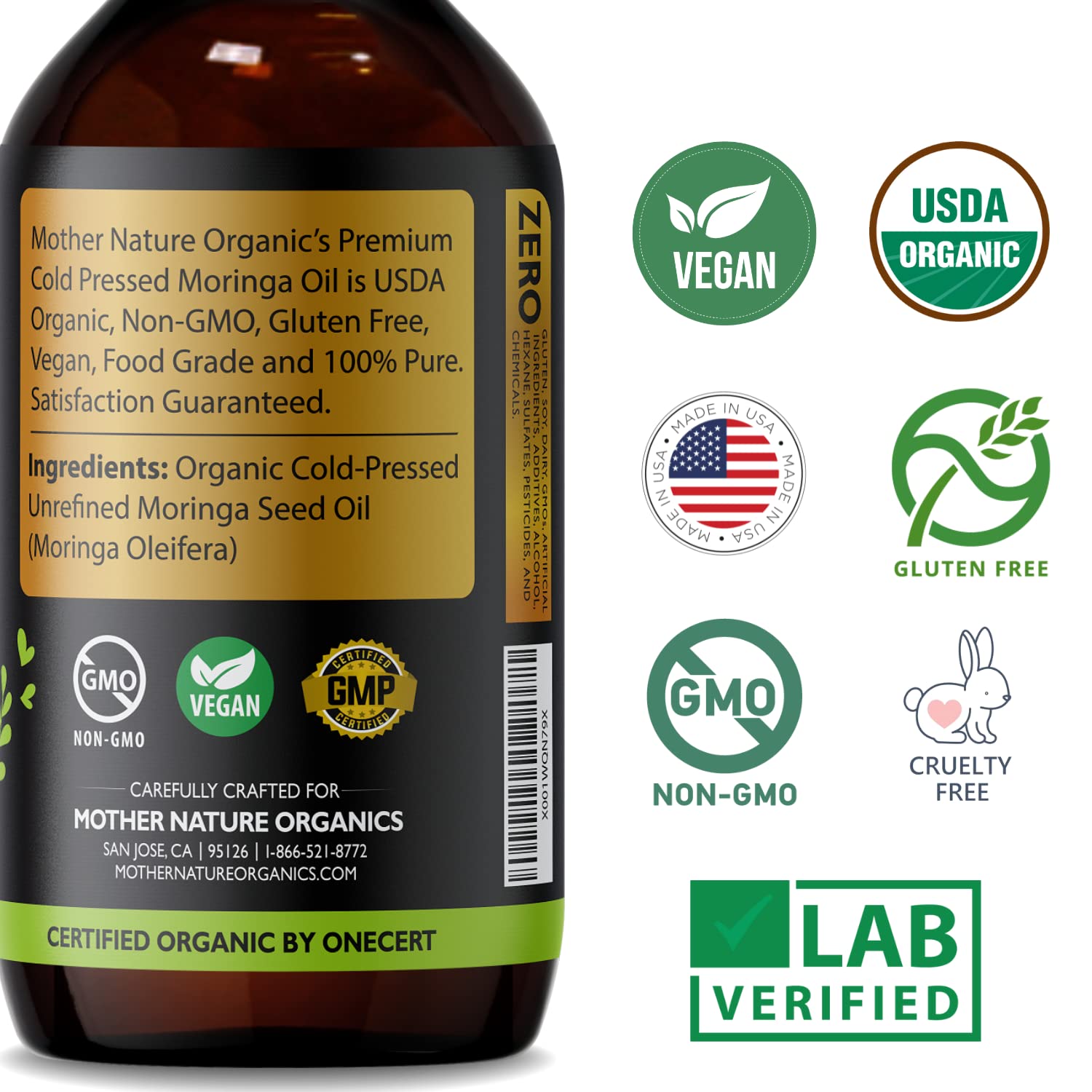 Moringa Oil scalp massage scene suggests nourishment for roots