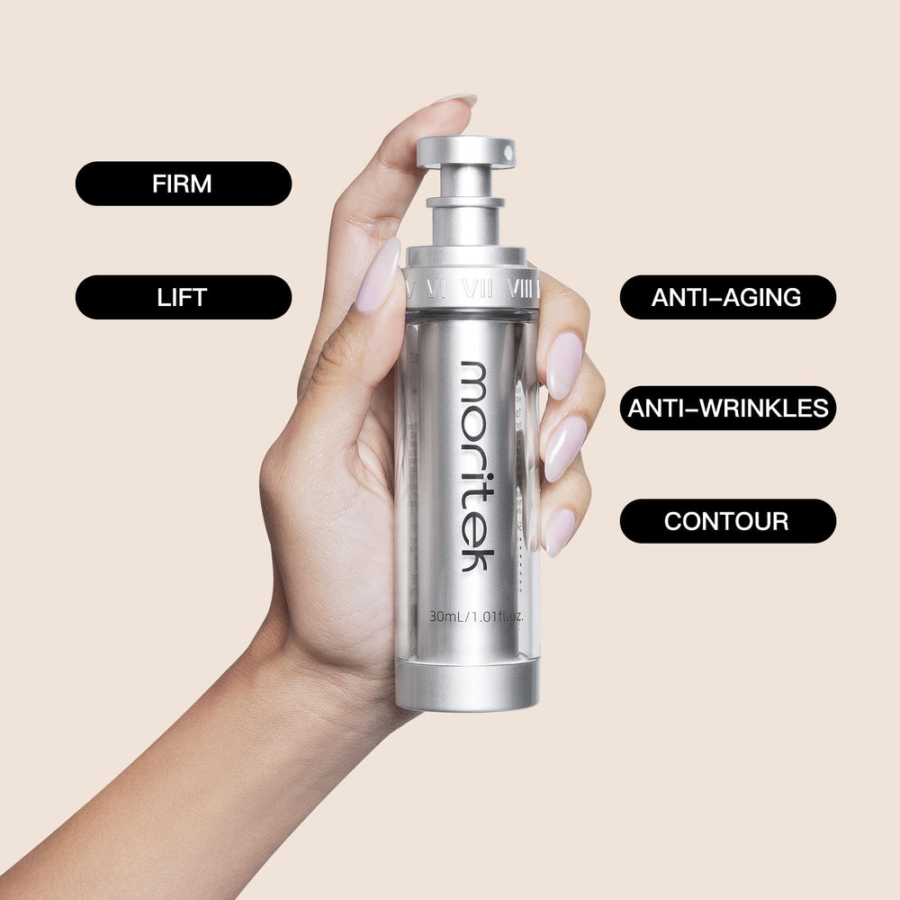 Moritek Instant Face Lift Mist box-packaging suggests versatile daily use.