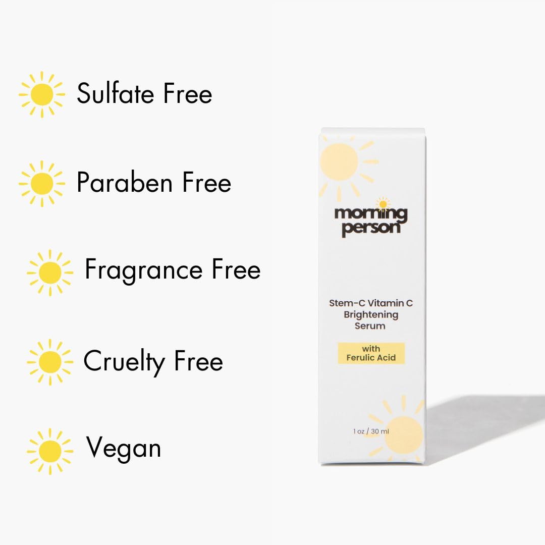 Morning Person Stem-C Serum hydration glow for refreshed skin