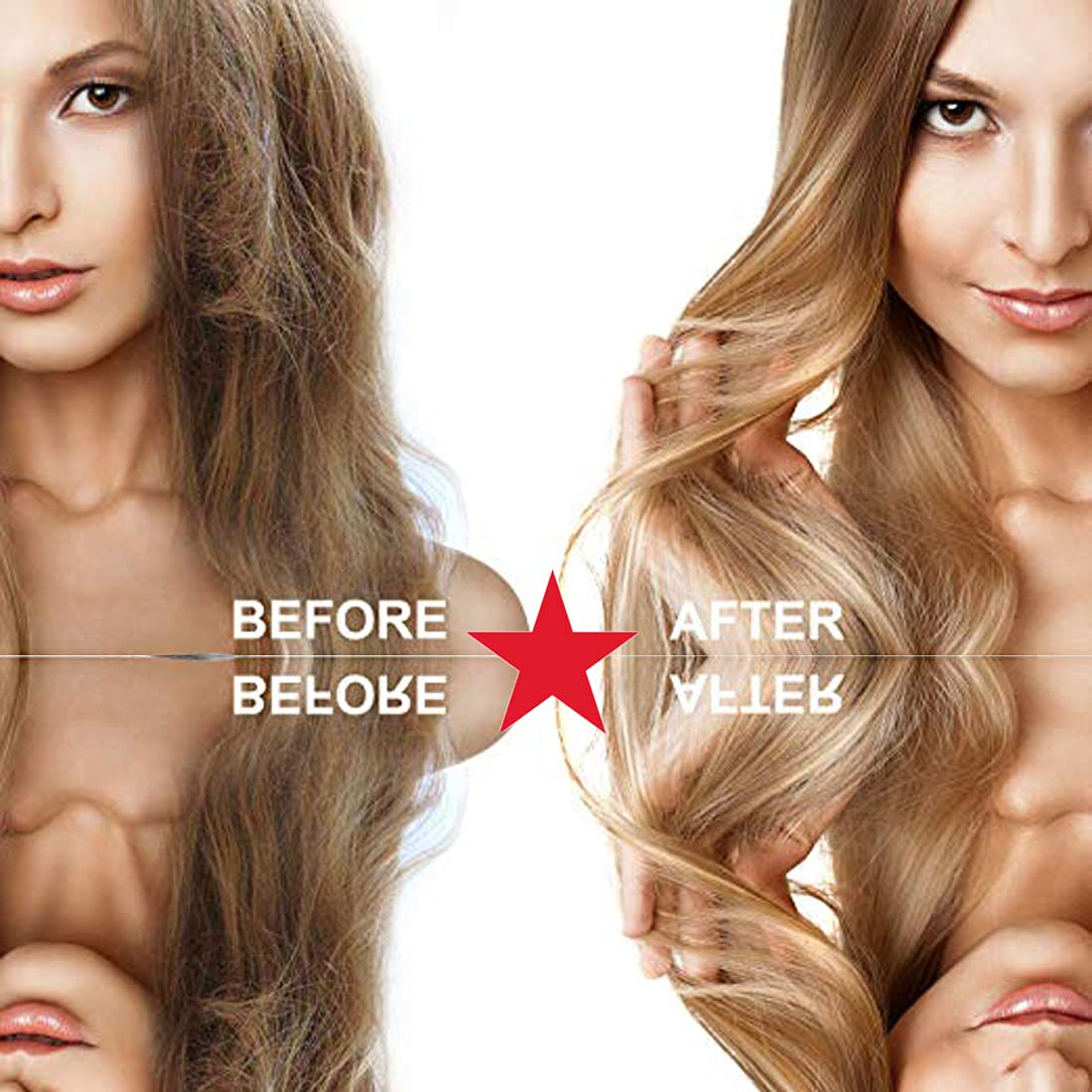 Moroccan Keratin ingredients lineup showcases natural oils and conditioning actives.
