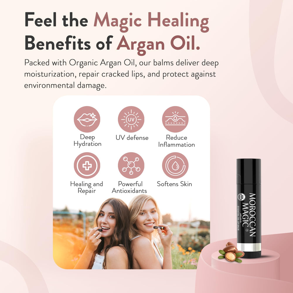 Moroccan Magic argan oil liquid gold bottle highlights premium moisture.