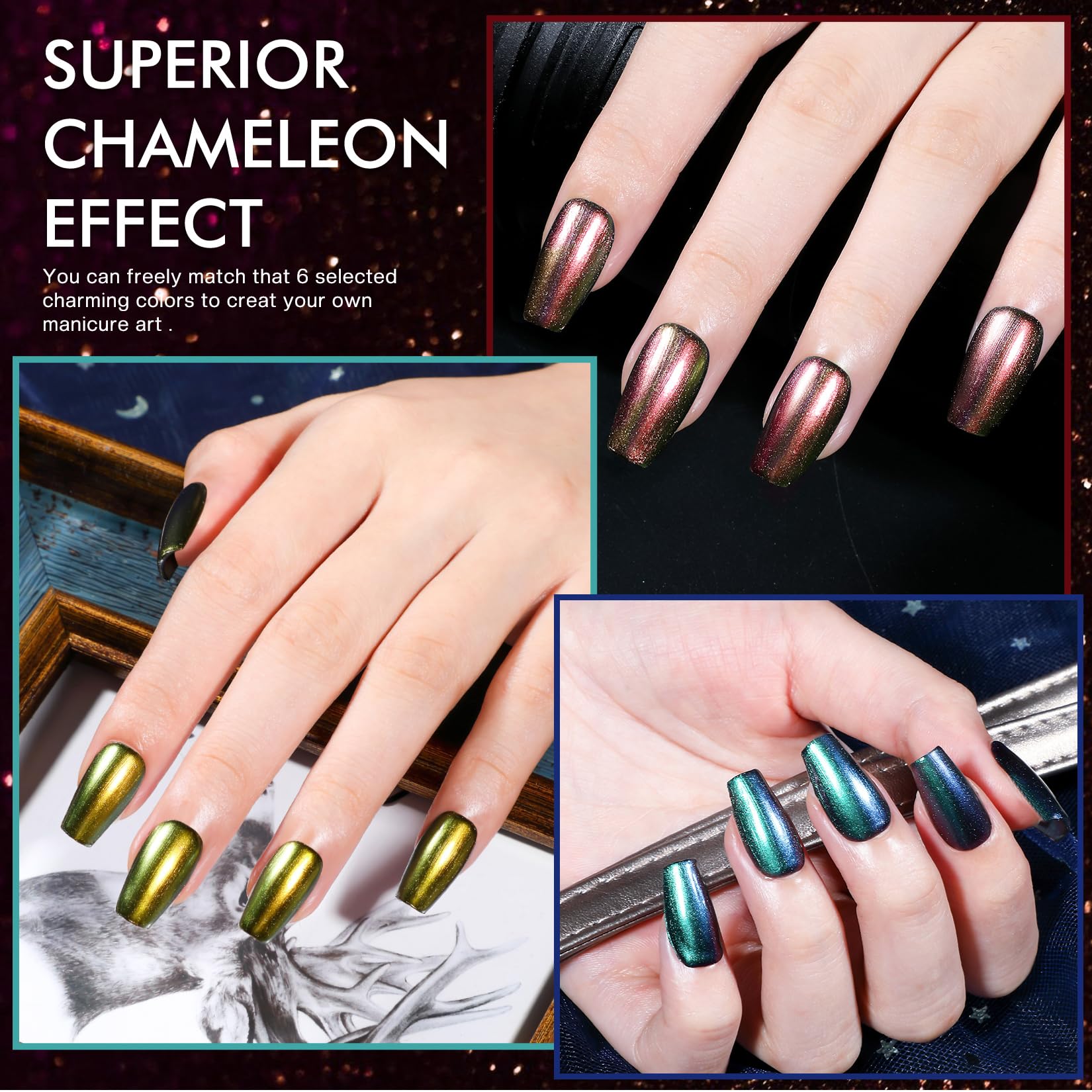 Morovan air-dry formula allows quick manicures without UV exposure.