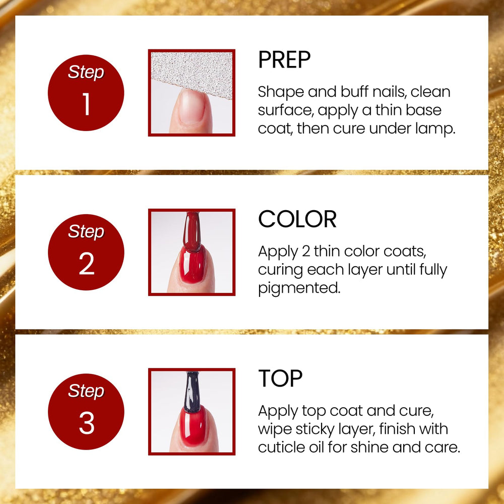 Morovan gel nail polish set bundle with glitter and sequins for DIY decor