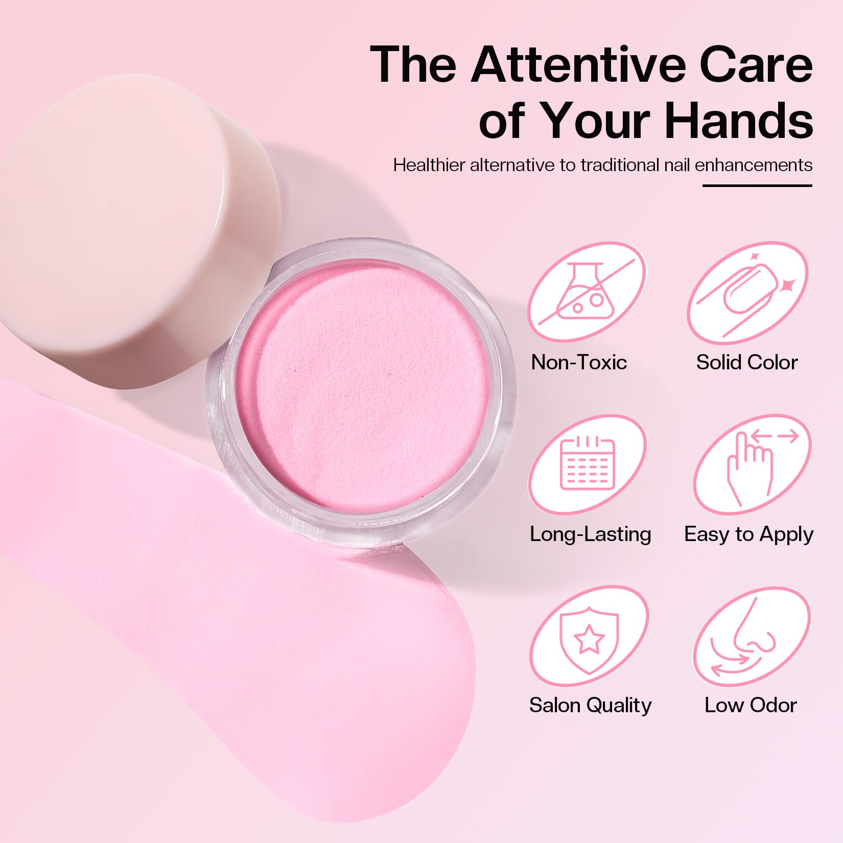 Morovan gift-ready acrylic nail kit for friends and family.