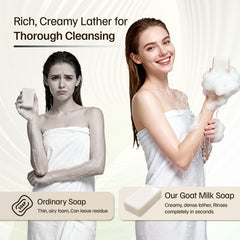 Morovan Goat Milk Soap packaging is recyclable, eco-friendly design