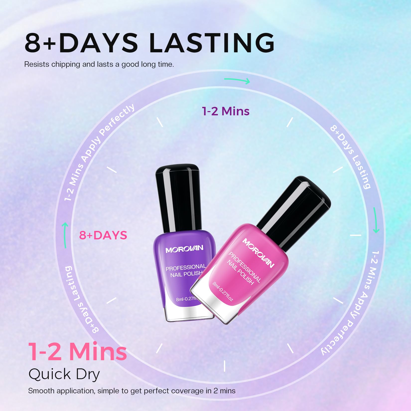 Morovan gift pack image for Christmas shows versatile holiday manicure gift