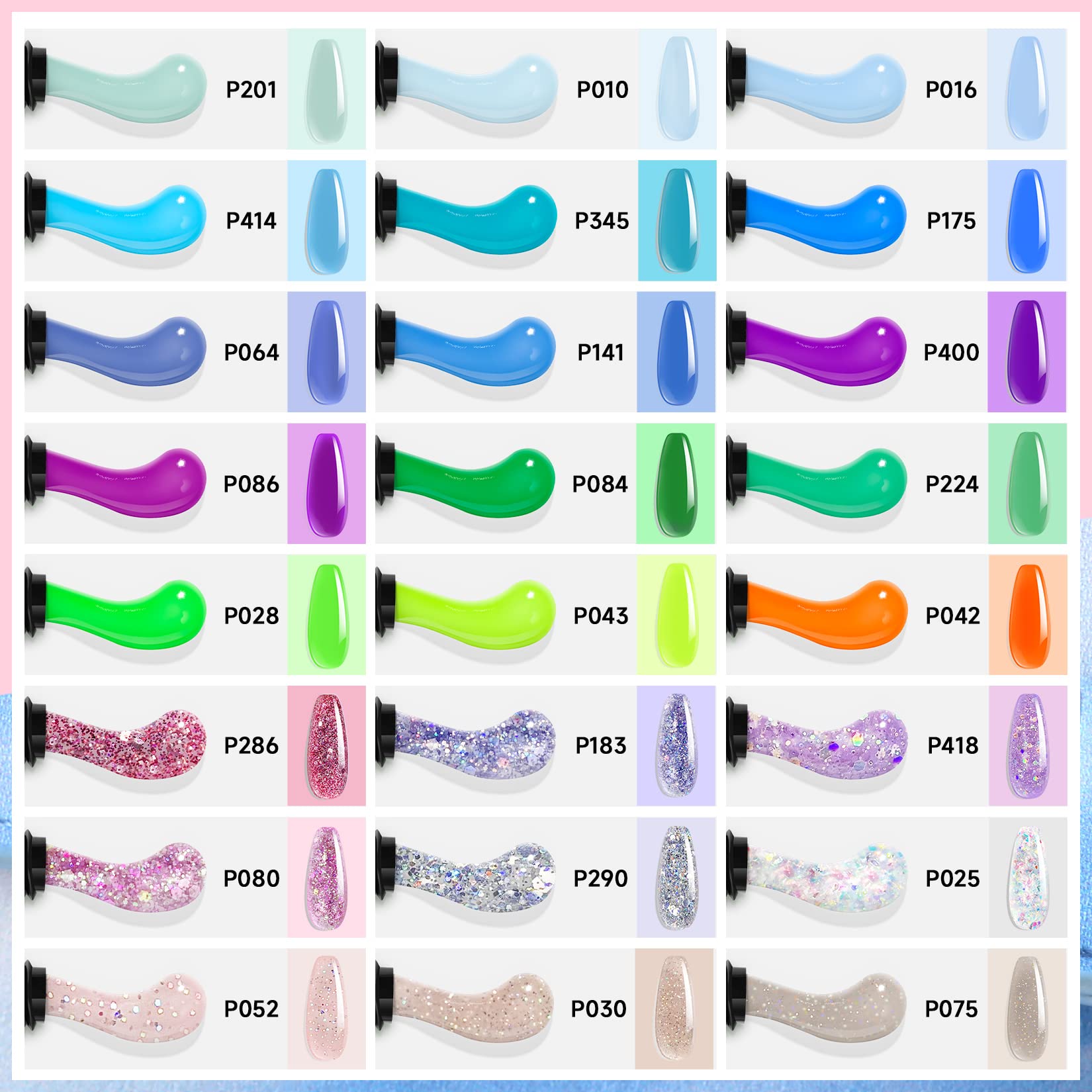 Morovan poly gel set easy application guide for beginners.